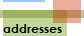 addresses